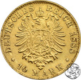 Niemcy, Prusy, 10 marek, 1888 A, fantazyjna