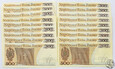 Polska, 500 złotych, 1982 LOT 18 szt