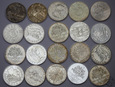 Francja, 20 x 100 franków, 1959 - 2002, LOT