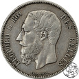 Belgia, 5 franków, 1873