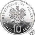 III RP, 10 złotych 1998 Zygmunt III Waza popiersie 