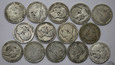 Hiszpania, peseta, 1883-1903, lot 14 szt