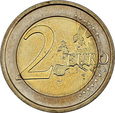 Watykan, 2 euro, 2008, Apostoł Paweł