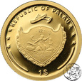 NMS, Palau, 1 dolar, 2007, Krokodyl Różańcowy