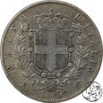 Włochy, 5 lirów, 1873 M