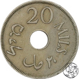 Palestyna, 20 mils, 1940