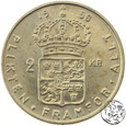 Szwecja, 2 korony, 1958, TS
