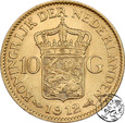Holandia, 10 guldenów, 1912