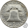 USA, 1/2 dolara, 1959 D, Franklin