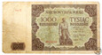 Polska, 1000 złotych, 1947 E