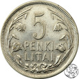 Litwa, 5 litów, 1925