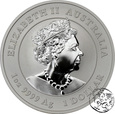 Australia, 1 dolar, 2021, Rok Wołu, uncja srebra
