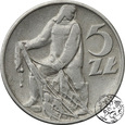 PRL, 5 złotych, 1971, rybak