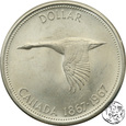 Kanada, dolar, 1967, 100-lecie Kanady