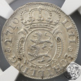 Niemcy, 4 szelągi, 1710 BH, Schleswig Holstein Gottorp, NGC MS 64