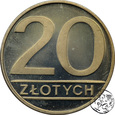 PRL, 20 złotych, 1987 - Lustrzanka