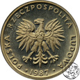 PRL, 20 złotych, 1987 - Lustrzanka