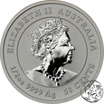 Australia, 50 centów, 2020, Rok Myszy, kolorowana, 1/2 uncji srebra 