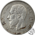 Belgia, 5 franków, 1870