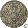 Niemcy, Bawaria, 2 marki 1905 D