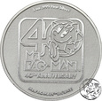 Niue, 2 dolary, 2021, Pac Man, uncja srebra