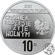 III RP, 10 złotych, 2020, 40. rocznica NSZZ „Solidarność”