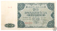 Polska, 20 złotych, 1947 B