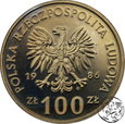 PRL, 100 złotych, 1986, Władysław II Łokietek - Lustrzanka