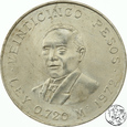 Meksyk, 25 pesos, 1972, 100. rocznica śmierci Benito Juárezs