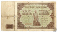 Polska, 1000 złotych, 1947 G