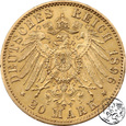 Niemcy, Prusy, 20 marek, 1896 A