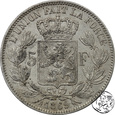 Belgia, 5 franków, 1869