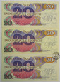 PRL, 27 banknotów z pieczątkami i nadrukami okolicznościowymi