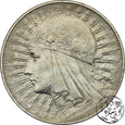 II RP, 10 złotych, 1933, głowa kobiety