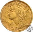 Szwajcaria, 20 franków, 1935 LB 
