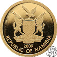 NMS, Namibia, 50 dolarów, 2009, FIFA World Cup 2010