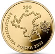 III RP, 200 złotych, 2023, 80. rocznica powstania w getcie