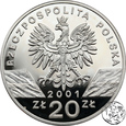III RP, 20 złotych, 2001, Paź 