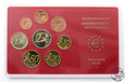 Niemcy, 5 x zestaw monet euro, 2002, mennice - A/D/F/G/J, proof