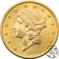USA, 20 dolarów, 1898 S