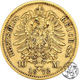 Niemcy, Prusy, 10 marek, 1872 A, @
