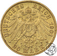 Niemcy, Prusy, 20 marek, 1901 A