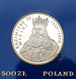 PRL, 500 złotych, 1987, Kazimierz III Wielki