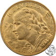 Szwajcaria, 10 franków, 1911 B 
