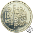 Francja, 6,55957 franka, 1999, Sztuka starożytnych Greków i Rzymian