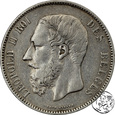 Belgia, 5 franków, 1872