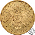 Niemcy, Prusy, 20 marek, 1906 A