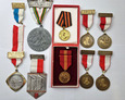 Niemcy/ZSRR, zestaw medali, 9 sztuk 