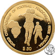 NMS, Namibia, 50 dolarów, 2009, FIFA World Cup 2010