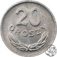 PRL, 20 groszy, 1962